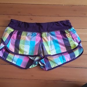 Lululemon speed shorts